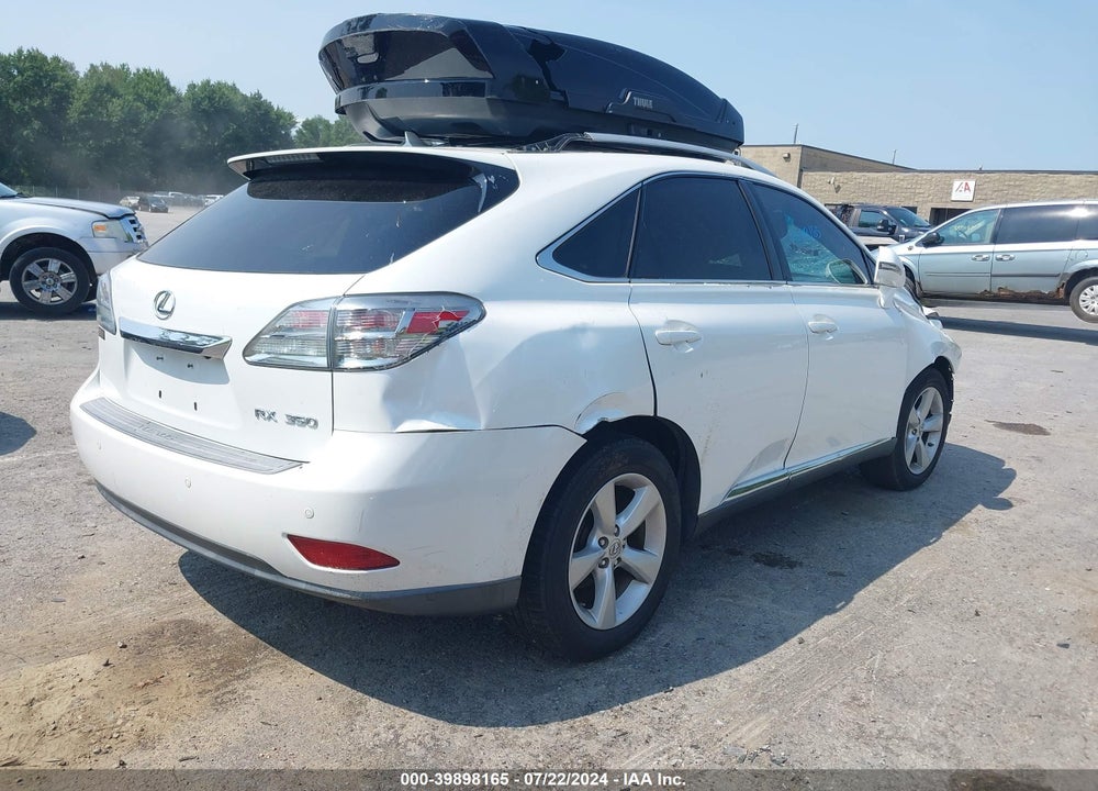2011 LEXUS RX 350 VIN: 2T2BK1BA8BC115738