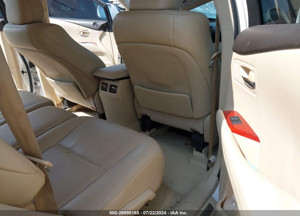 2011 LEXUS RX 350 VIN: 2T2BK1BA8BC115738