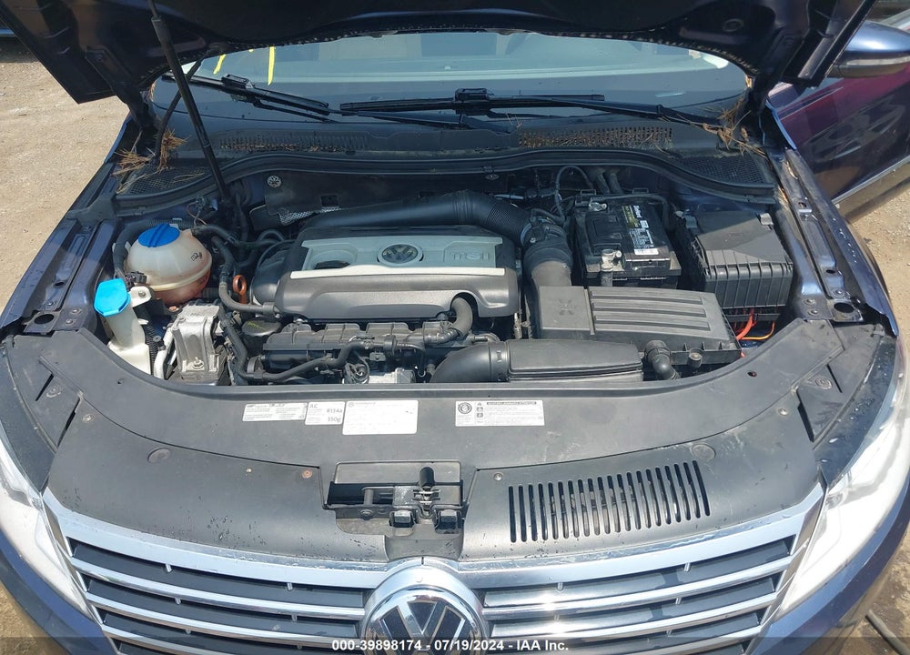 2013 VOLKSWAGEN CC 2.0T SPORT VIN: WVWBP7AN3DE503652