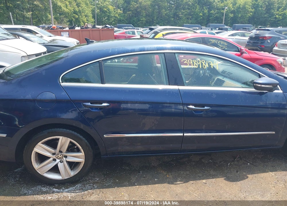 2013 VOLKSWAGEN CC 2.0T SPORT VIN: WVWBP7AN3DE503652