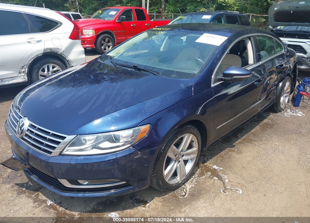2013 VOLKSWAGEN CC 2.0T SPORT VIN: WVWBP7AN3DE503652