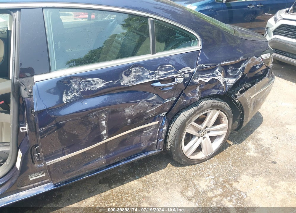 2013 VOLKSWAGEN CC 2.0T SPORT VIN: WVWBP7AN3DE503652