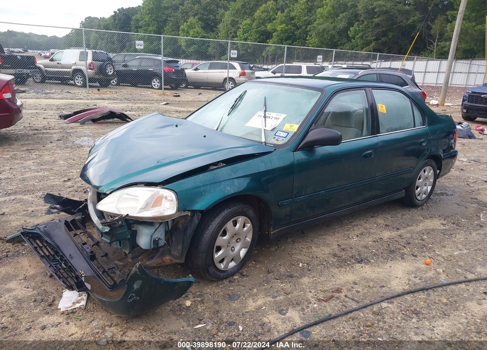 1999 HONDA CIVIC VIN: 2HGEJ6614XH509022