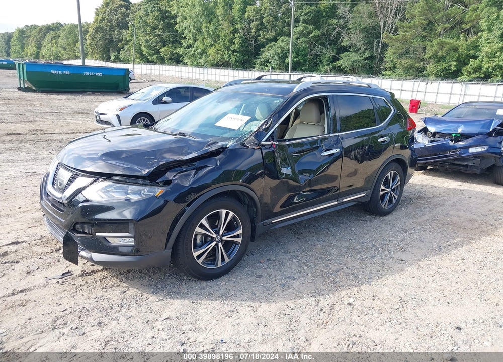 2017 NISSAN ROGUE SL VIN: 5N1AT2MT3HC790248