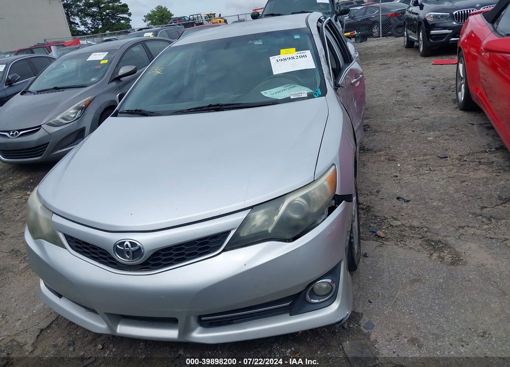 2012 TOYOTA CAMRY SE VIN: 4T1BF1FK7CU203336