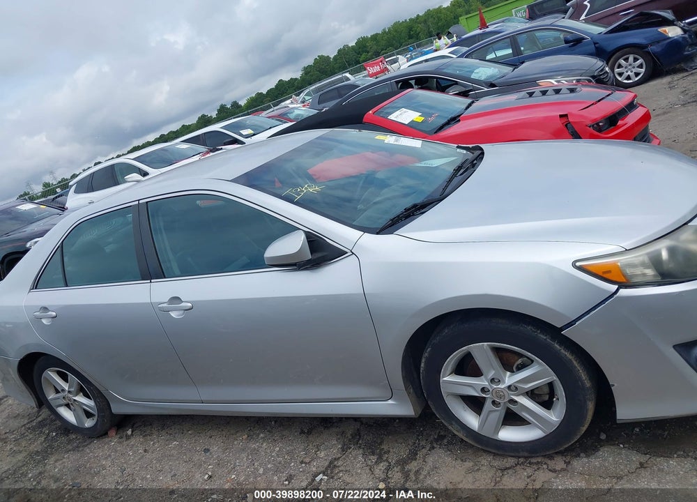 2012 TOYOTA CAMRY SE VIN: 4T1BF1FK7CU203336