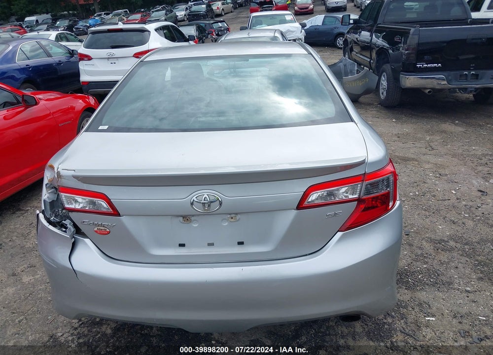 2012 TOYOTA CAMRY SE VIN: 4T1BF1FK7CU203336