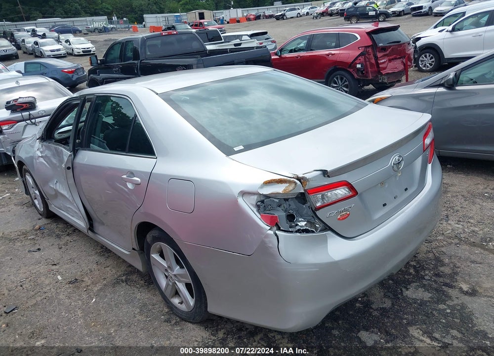 2012 TOYOTA CAMRY SE VIN: 4T1BF1FK7CU203336