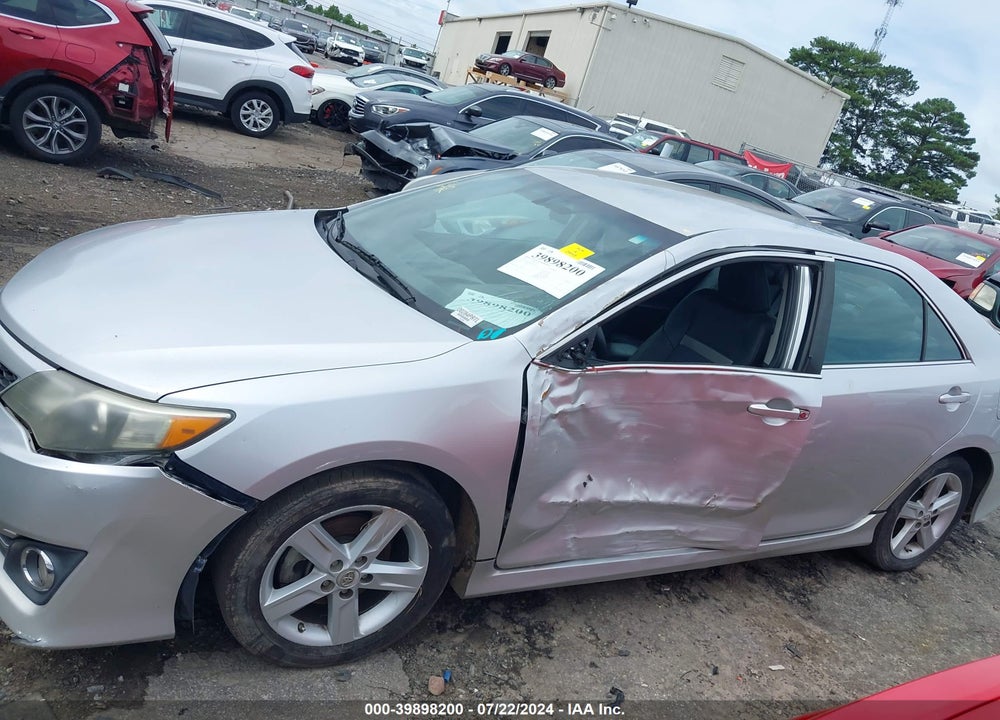 2012 TOYOTA CAMRY SE VIN: 4T1BF1FK7CU203336