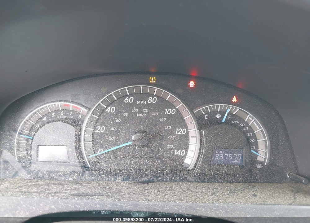 2012 TOYOTA CAMRY SE VIN: 4T1BF1FK7CU203336