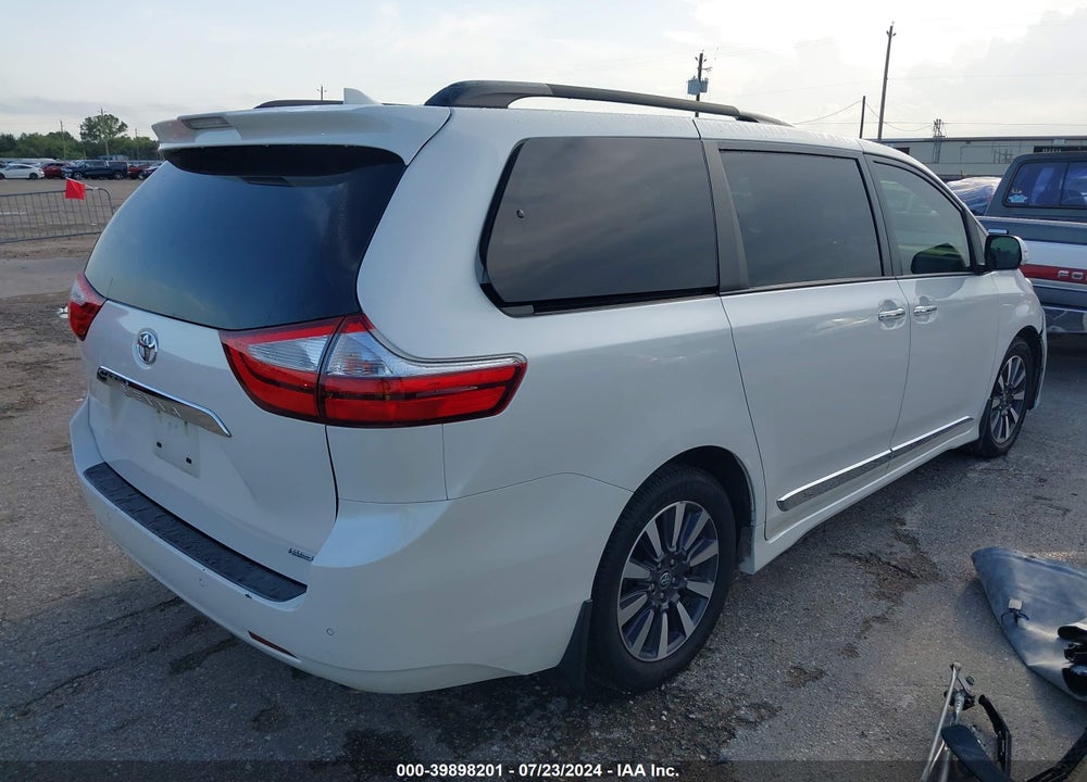 2019 TOYOTA SIENNA LIMITED PREMIUM 7 PASSENGER VIN: 5TDYZ3DC2KS011953
