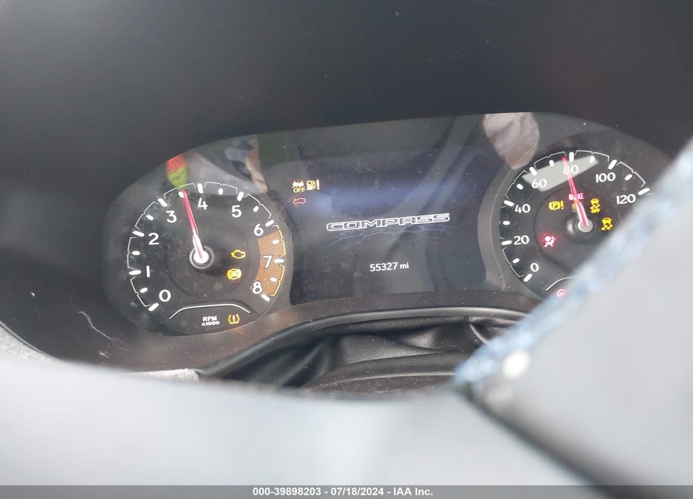 2022 JEEP COMPASS LATITUDE 4X4 VIN: 3C4NJDBB5NT107287