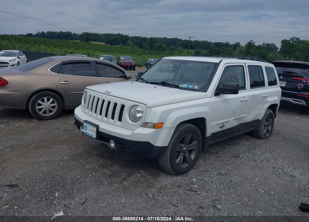 2014 JEEP PATRIOT VIN: 1C4NJRFB3ED617134