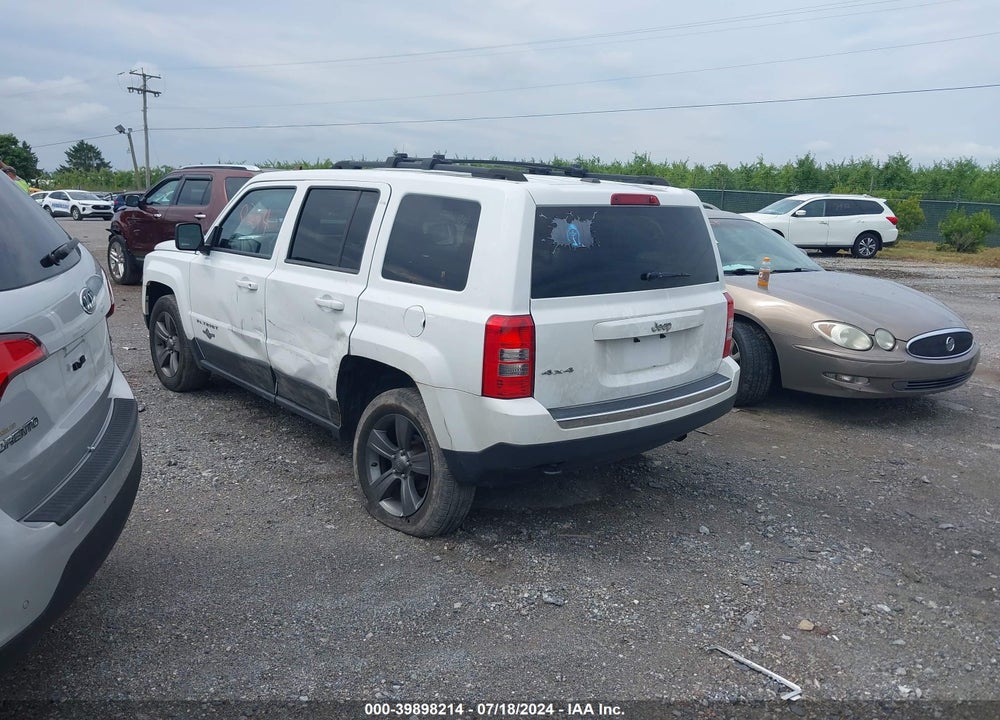 2014 JEEP PATRIOT VIN: 1C4NJRFB3ED617134