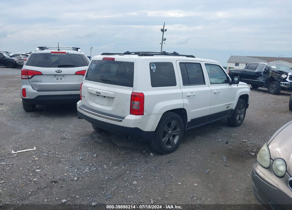 2014 JEEP PATRIOT VIN: 1C4NJRFB3ED617134