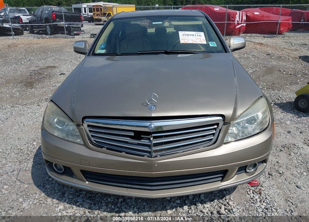 2008 MERCEDES-BENZ C 300 LUXURY/SPORT VIN: WDDGF54X18F051751