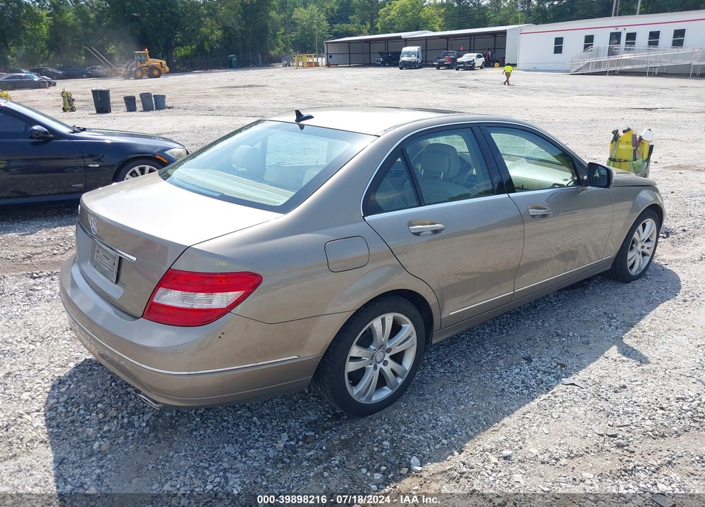 2008 MERCEDES-BENZ C 300 LUXURY/SPORT VIN: WDDGF54X18F051751