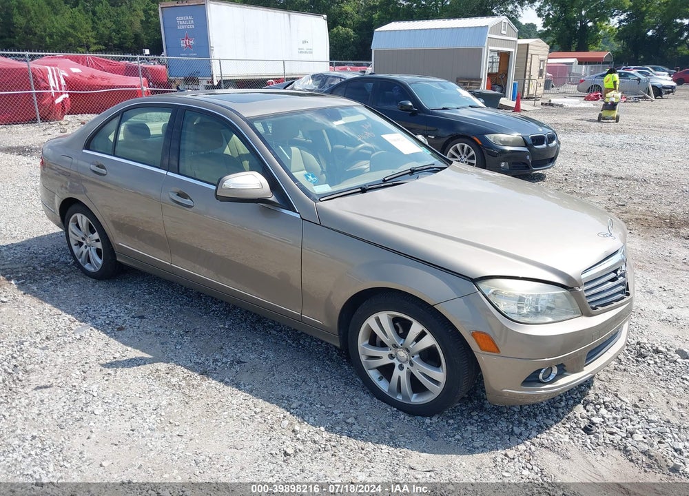 2008 MERCEDES-BENZ C 300 LUXURY/SPORT VIN: WDDGF54X18F051751