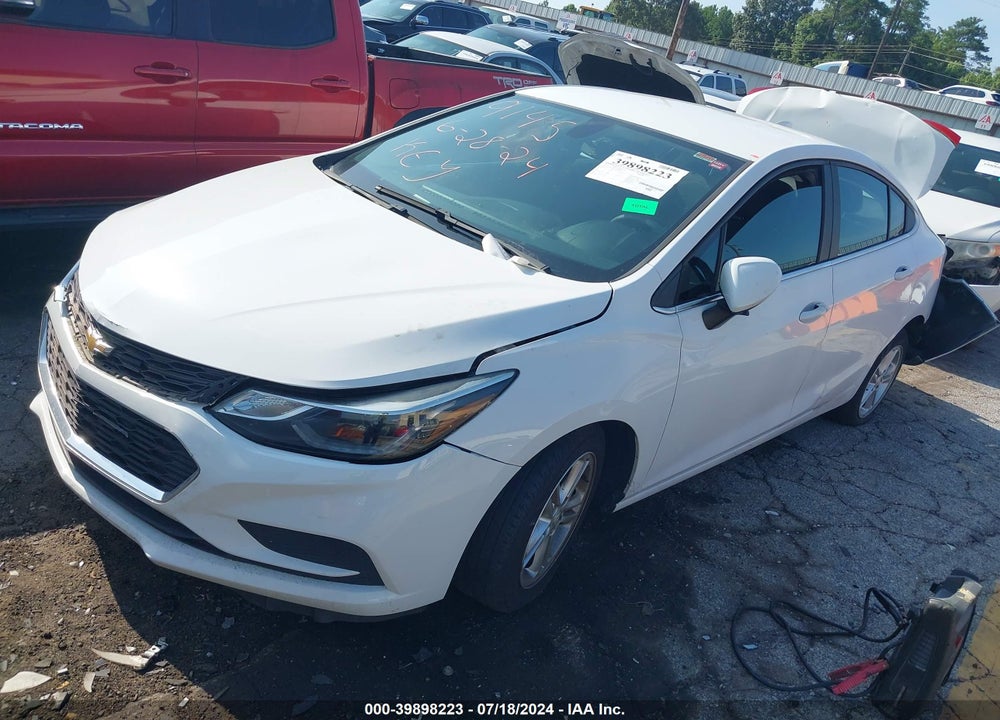 2017 CHEVROLET CRUZE LT AUTO VIN: 1G1BE5SM5H7269145