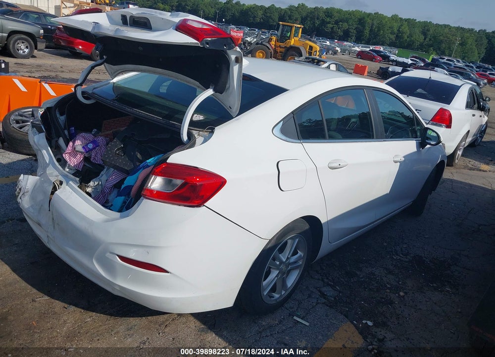 2017 CHEVROLET CRUZE LT AUTO VIN: 1G1BE5SM5H7269145