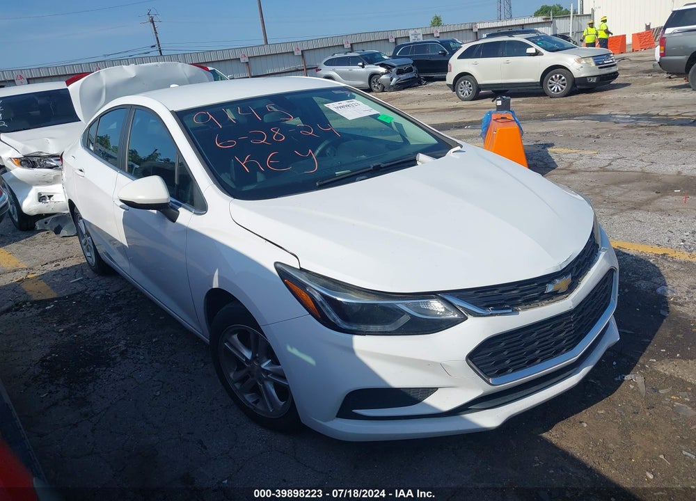 2017 CHEVROLET CRUZE LT AUTO VIN: 1G1BE5SM5H7269145