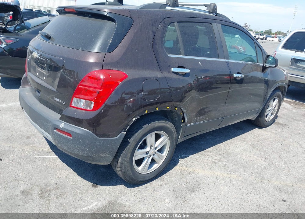 2015 CHEVROLET TRAX LT VIN: KL7CJLSB5FB087463