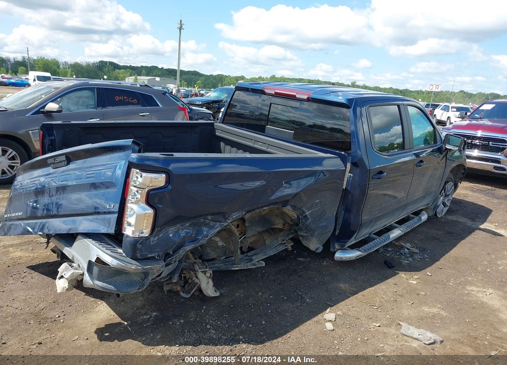2021 CHEVROLET SILVERADO 1500 4WD SHORT BED LT VIN: 1GCUYDED1MZ138158