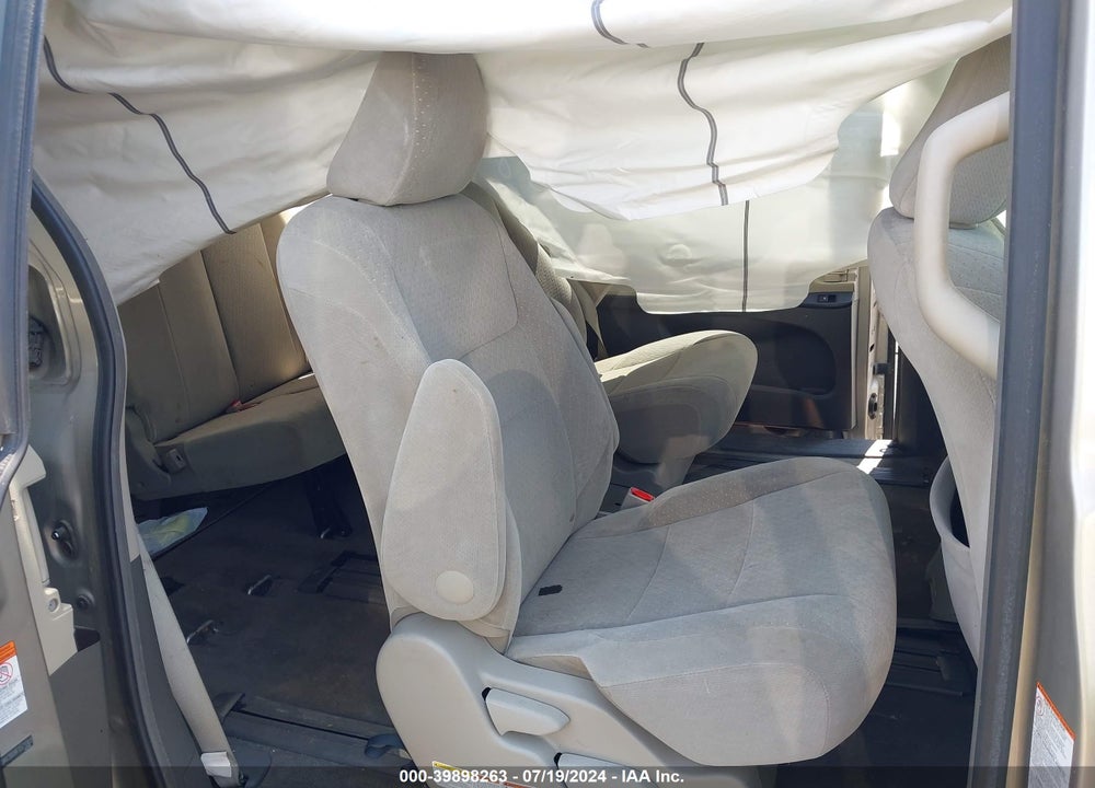 2015 TOYOTA SIENNA LE 8 PASSENGER VIN: 5TDKK3DC8FS571301