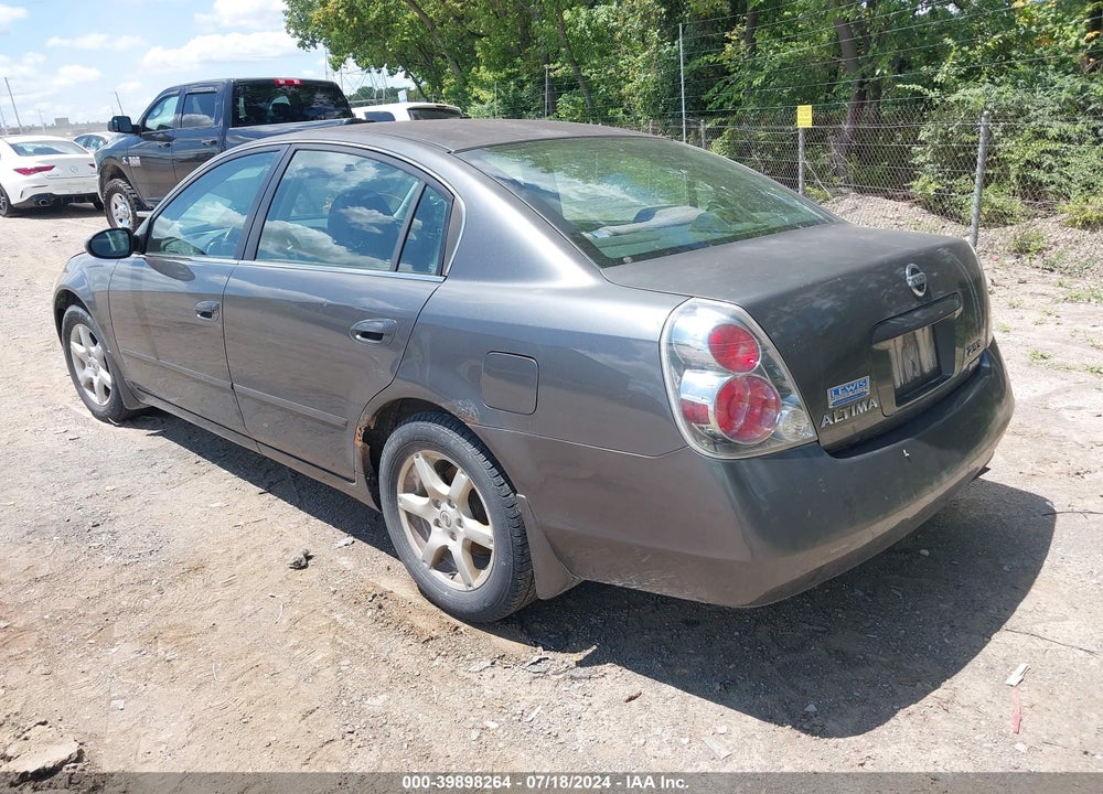 2006 NISSAN ALTIMA 2.5 S VIN: 1N4AL11D66C239052