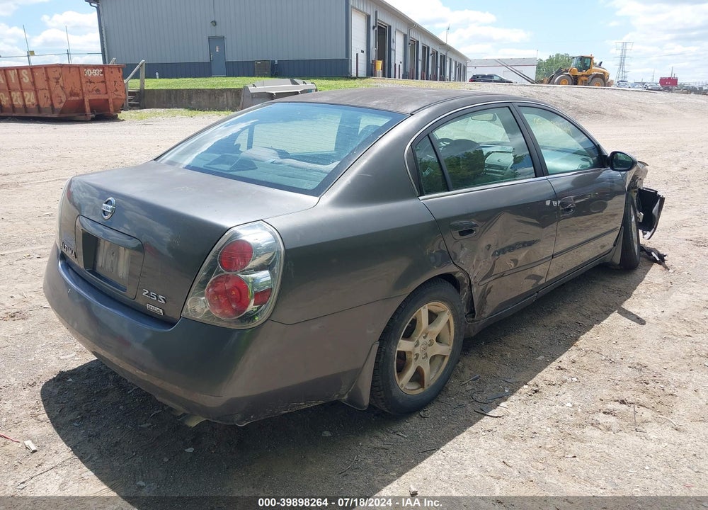 2006 NISSAN ALTIMA 2.5 S VIN: 1N4AL11D66C239052
