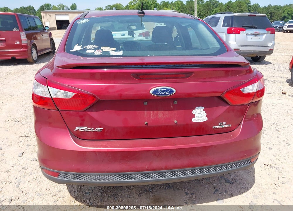 2014 FORD FOCUS SE VIN: 1FADP3F26EL189806