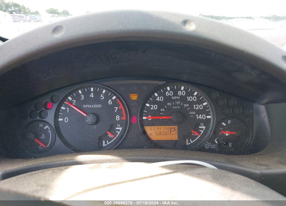 2011 NISSAN FRONTIER SV VIN: 1N6AD0CU4BC447081