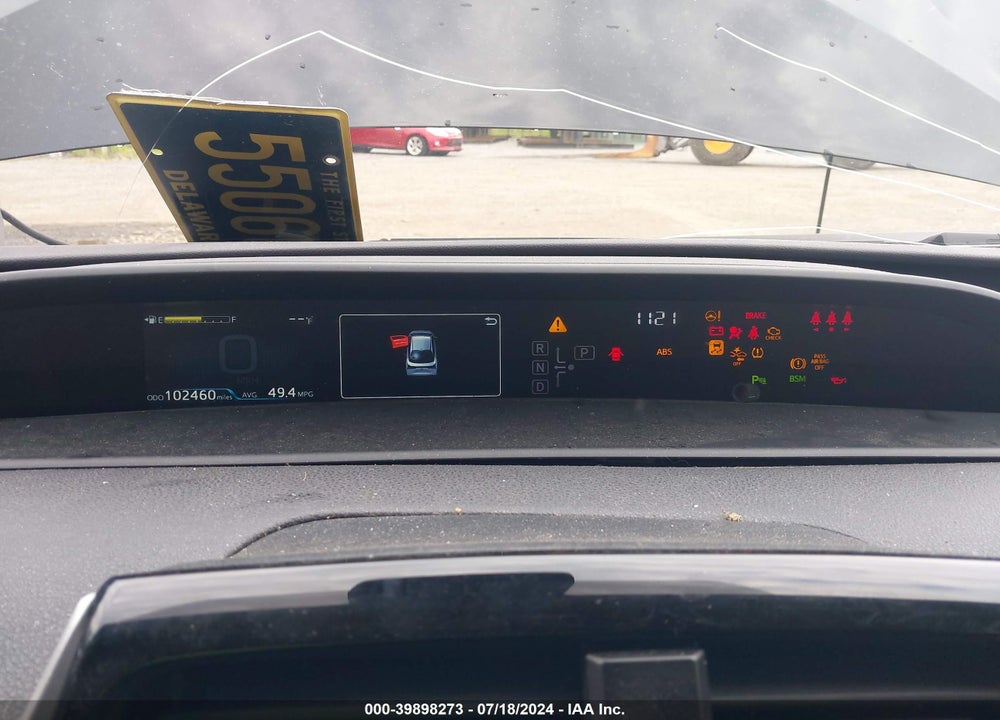 2022 TOYOTA PRIUS VIN: JTDL9MFU1N3033809