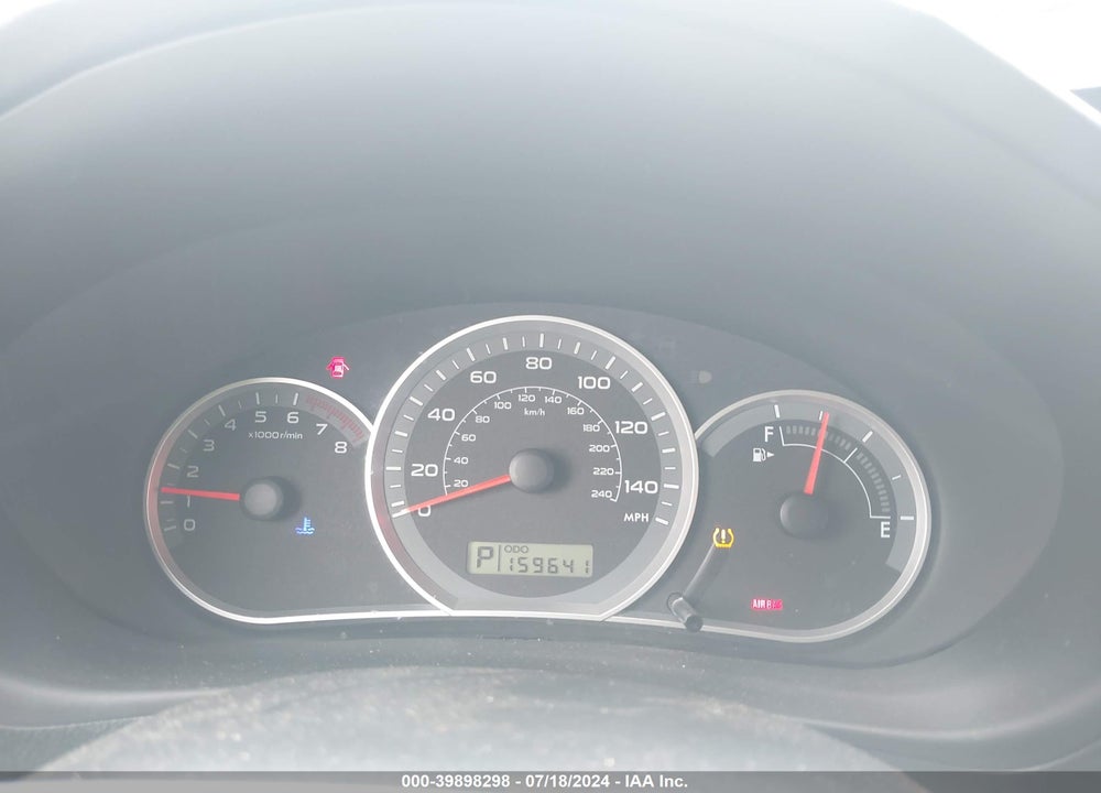 2011 SUBARU IMPREZA 2.5I VIN: JF1GE6A67BH513696