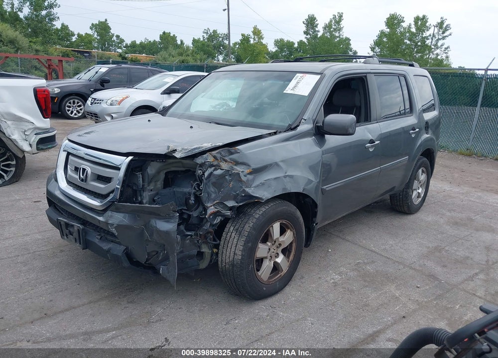 2011 HONDA PILOT EX-L VIN: 5FNYF4H59BB042325