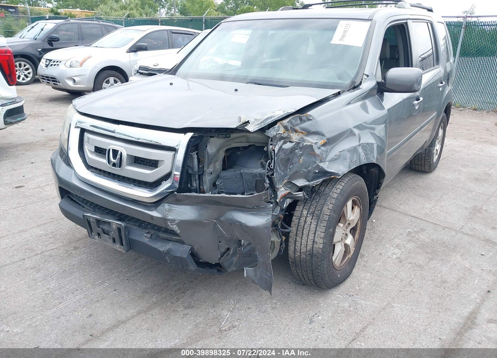 2011 HONDA PILOT EX-L VIN: 5FNYF4H59BB042325