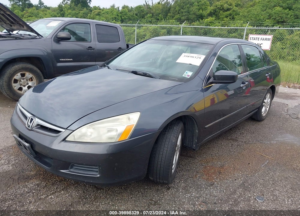 2007 HONDA ACCORD 2.4 SE VIN: 1HGCM563X7A192243