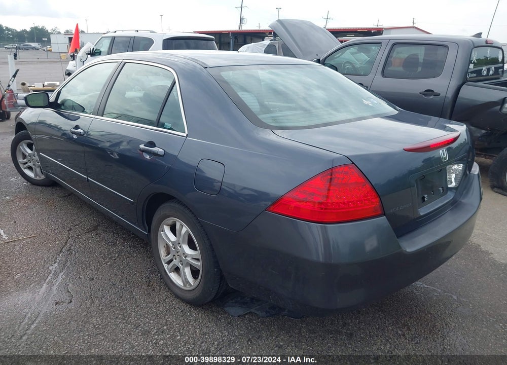 2007 HONDA ACCORD 2.4 SE VIN: 1HGCM563X7A192243