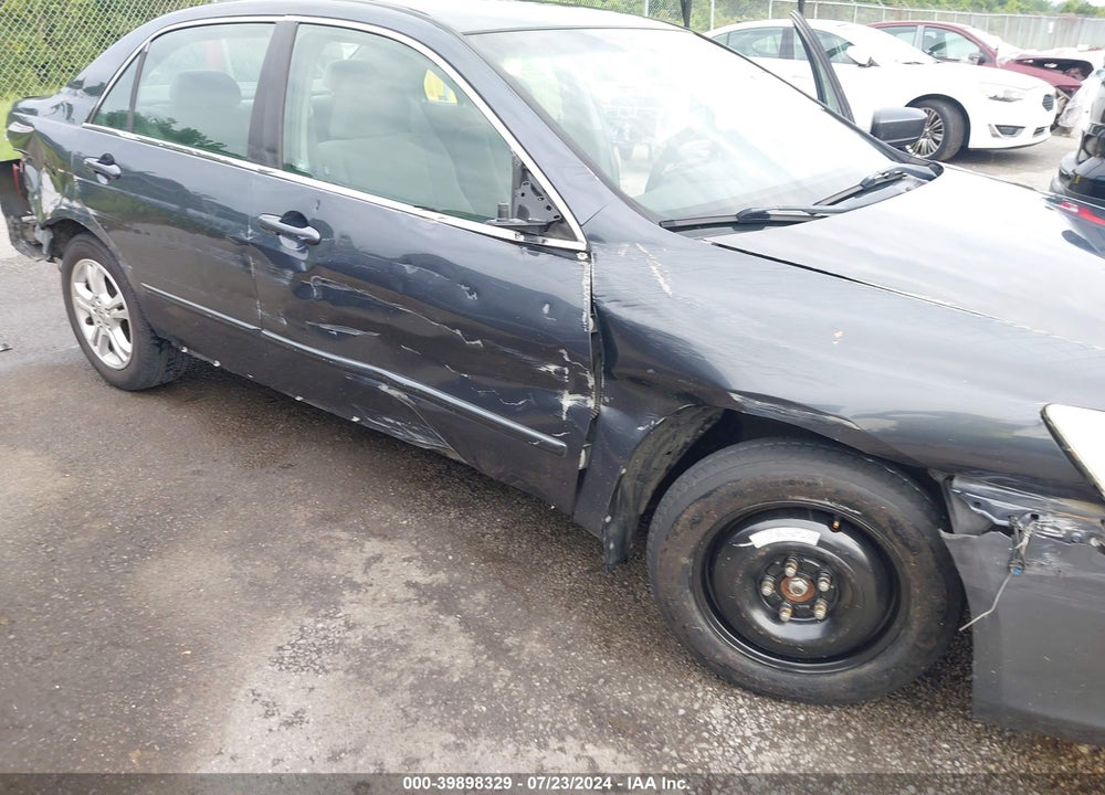2007 HONDA ACCORD 2.4 SE VIN: 1HGCM563X7A192243