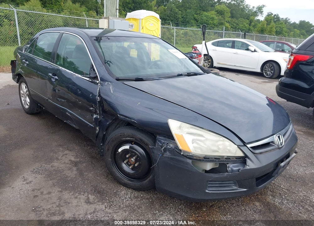 2007 HONDA ACCORD 2.4 SE VIN: 1HGCM563X7A192243