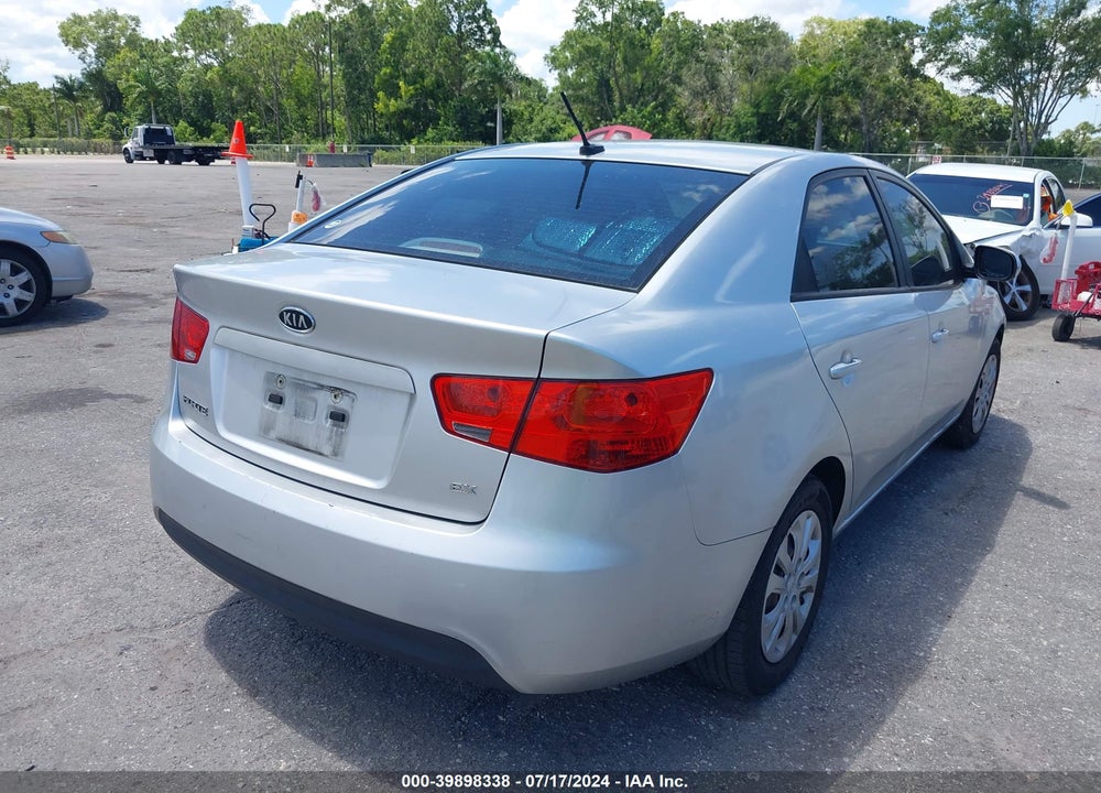 2012 KIA FORTE EX VIN: KNAFU4A21C5550527