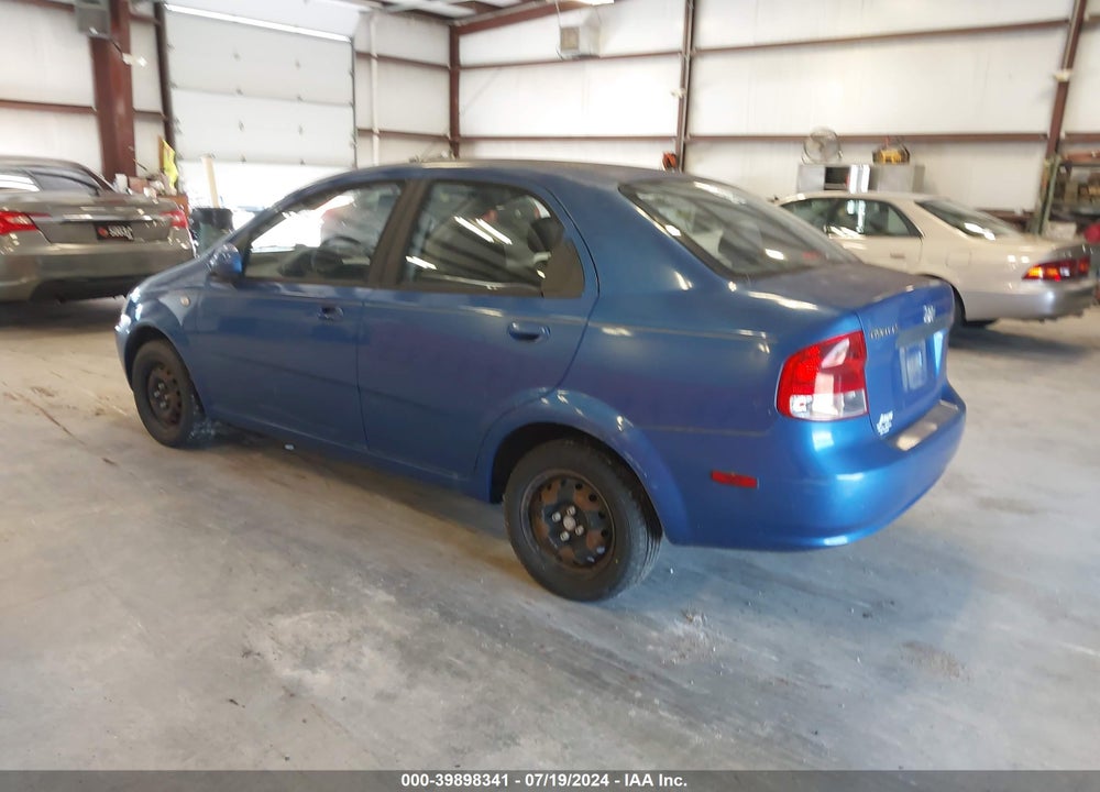 2006 CHEVROLET AVEO LS VIN: KL1TD56656B521441