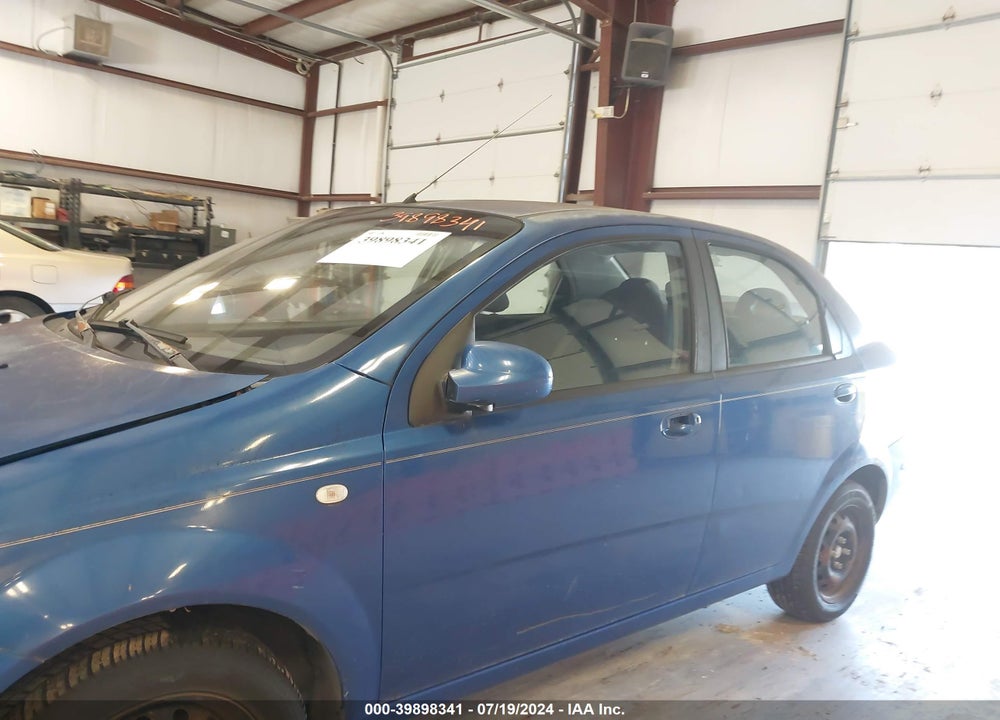 2006 CHEVROLET AVEO LS VIN: KL1TD56656B521441