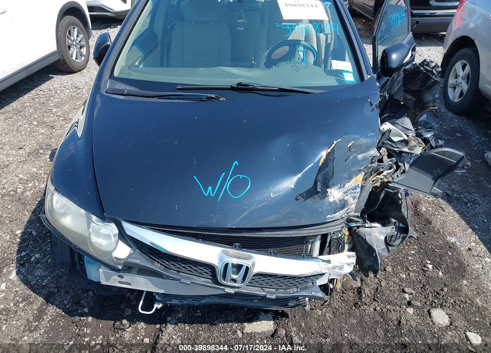 2009 HONDA CIVIC HYBRID VIN: JHMFA36279S015029