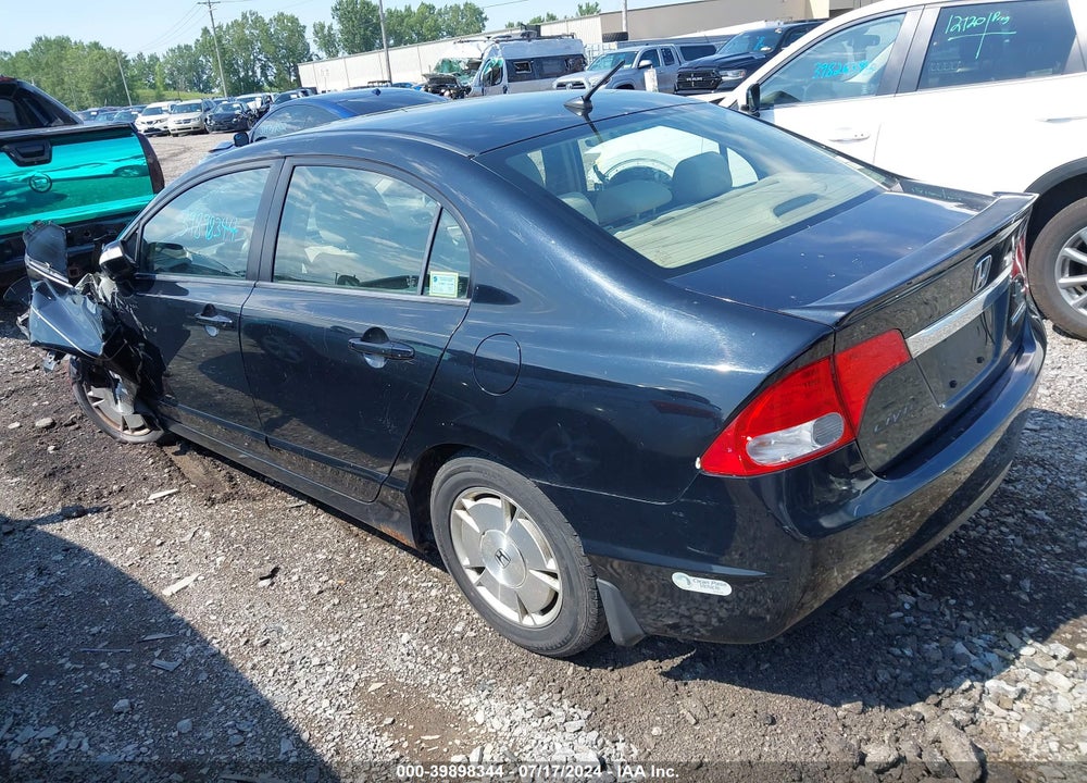 2009 HONDA CIVIC HYBRID VIN: JHMFA36279S015029