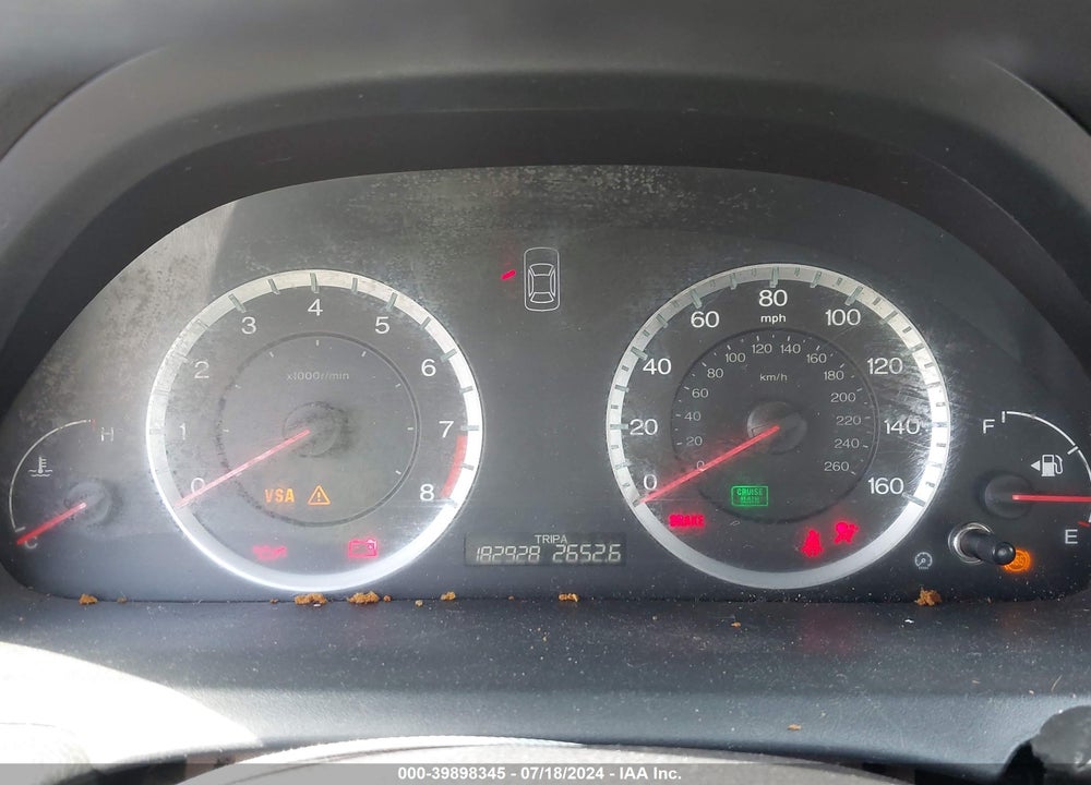 2009 HONDA ACCORD VIN: 1HGCS11759A017135