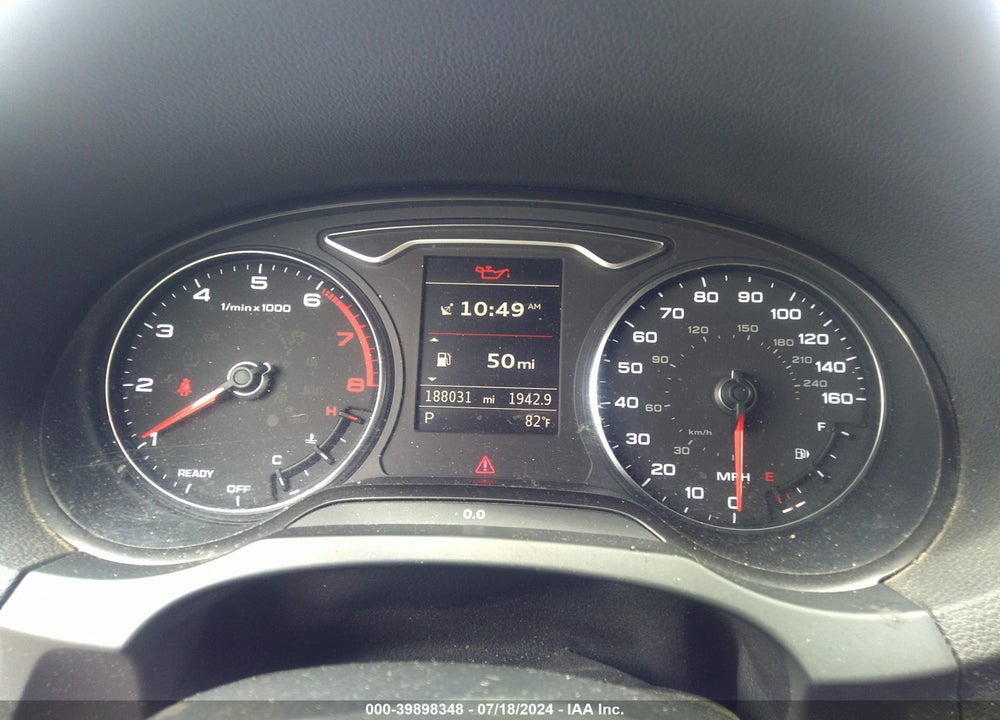 2016 AUDI A3 VIN: WAUB8GFF4G1031744
