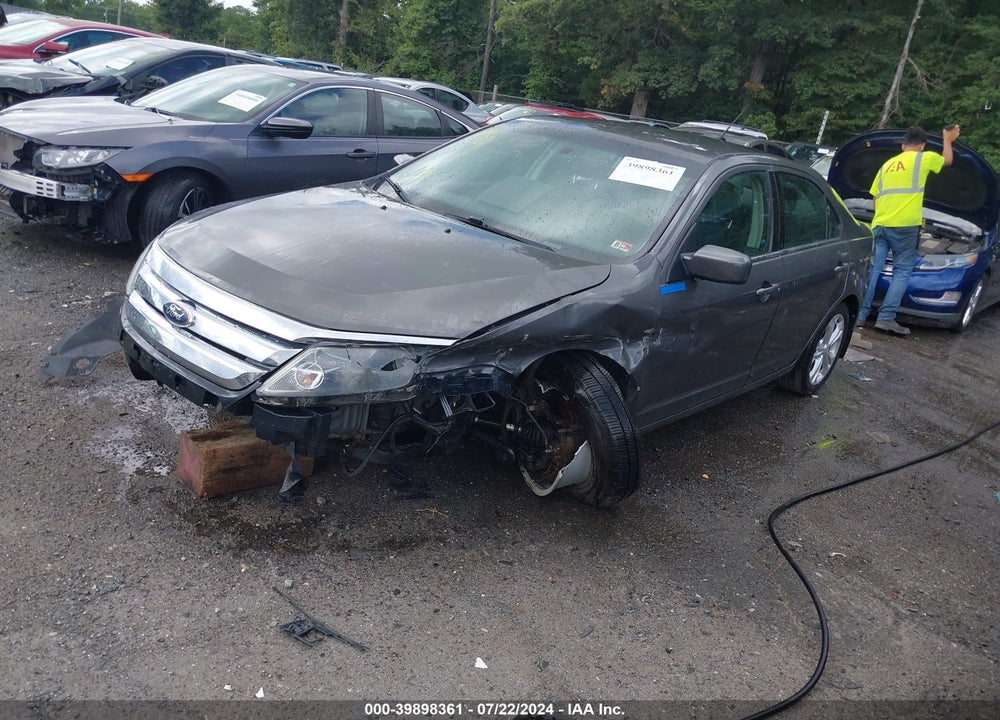 2012 FORD FUSION SE VIN: 3FAHP0HAXCR356722