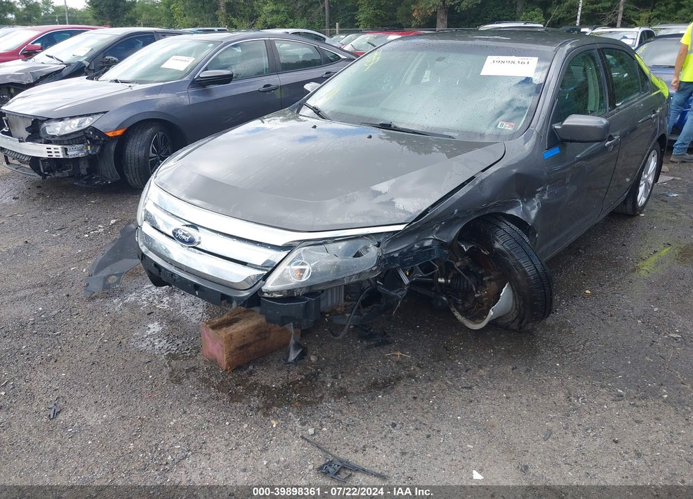 2012 FORD FUSION SE VIN: 3FAHP0HAXCR356722