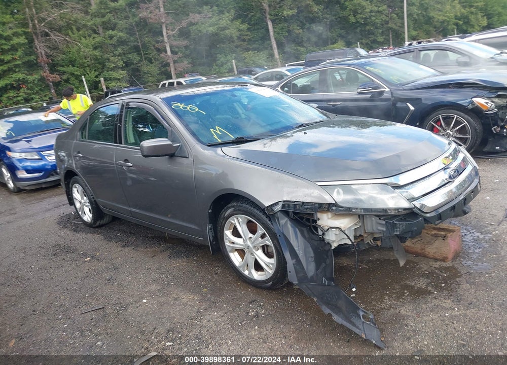2012 FORD FUSION SE VIN: 3FAHP0HAXCR356722